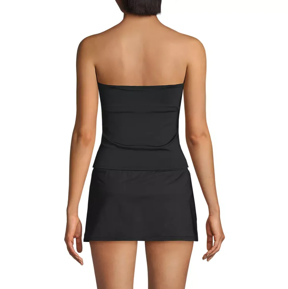 Women's Bandeau Tankini Swimsuit Top