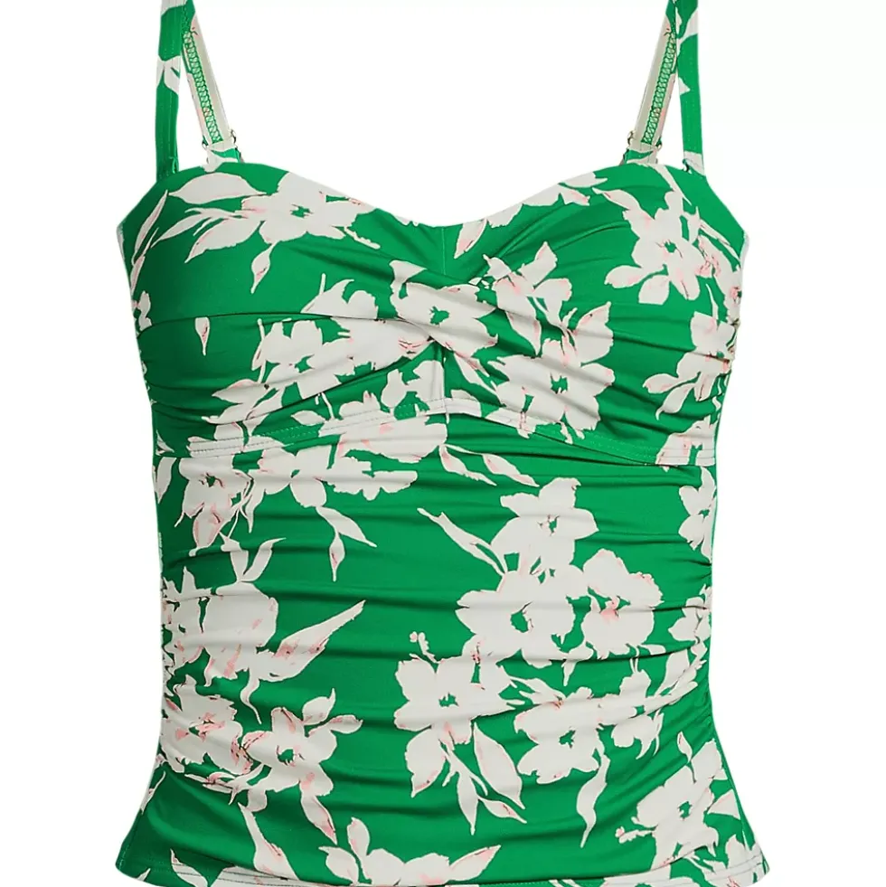 Women's Bandeau Tankini Swimsuit Top