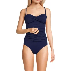 Women's Bandeau Tankini Swimsuit Top