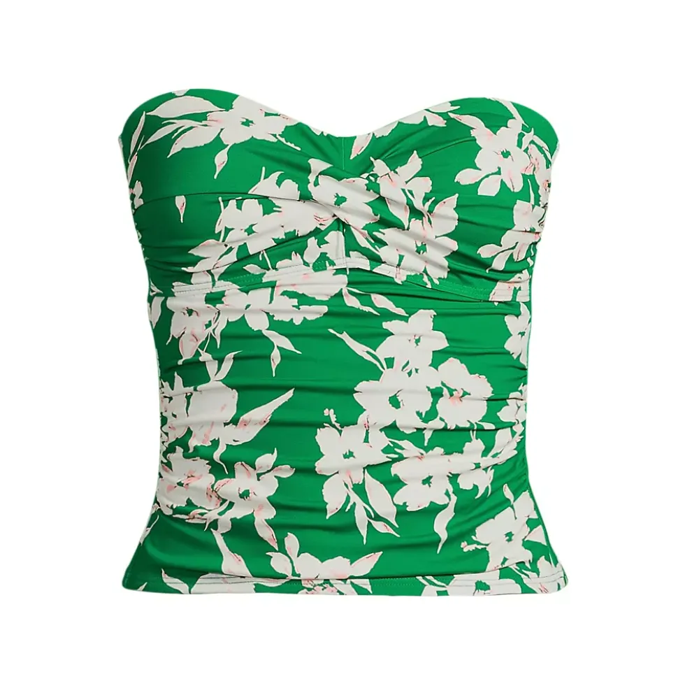 Women's Bandeau Tankini Swimsuit Top