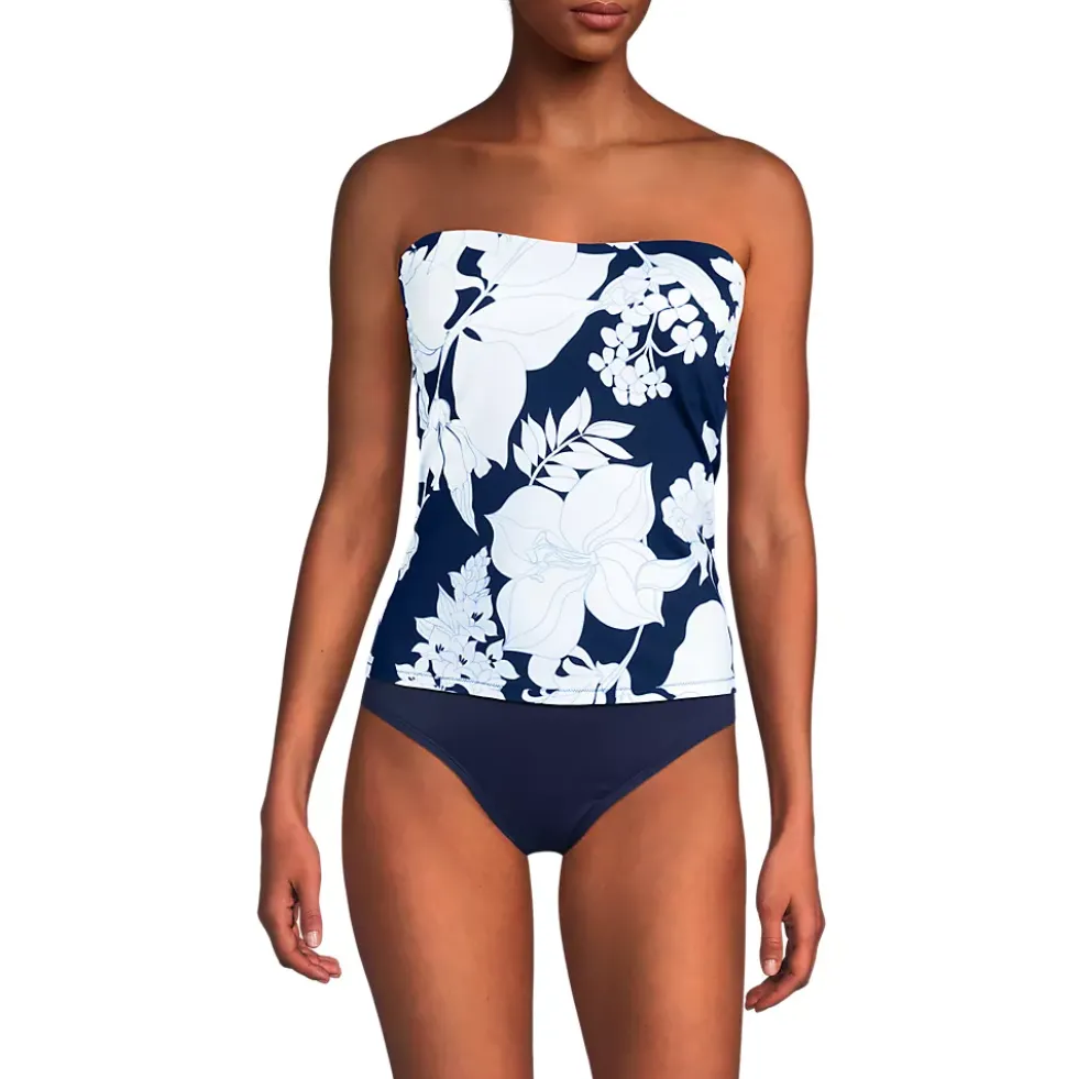 Women's Bandeau Tankini Top