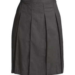 Women's Below The Knee Box Pleat Skirt