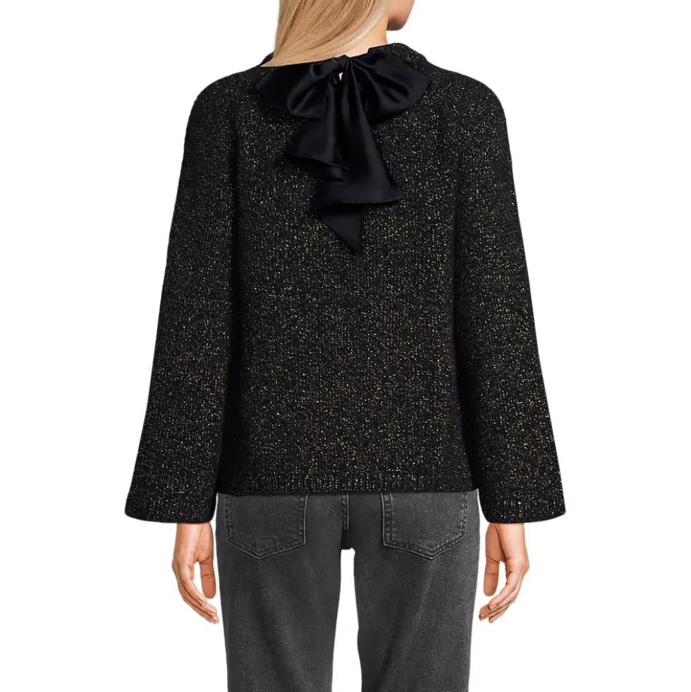 Women's Blend Bow Back Sweater
