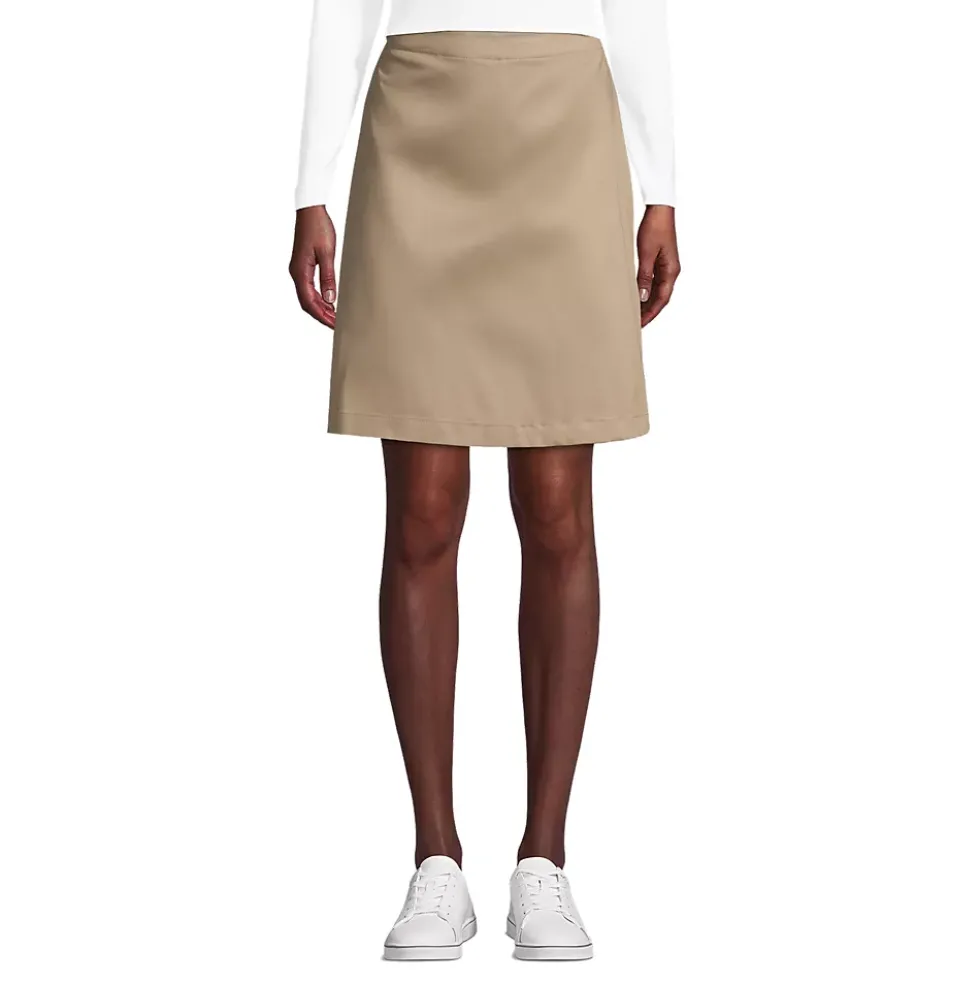 Women's Blend Chino Skort Above Knee