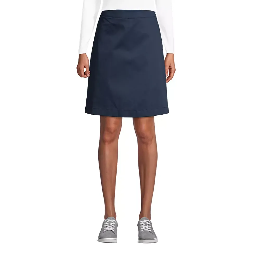 Women's Blend Chino Skort Above Knee