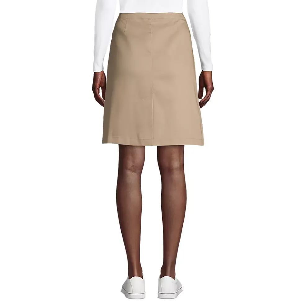 Women's Blend Chino Skort Above Knee