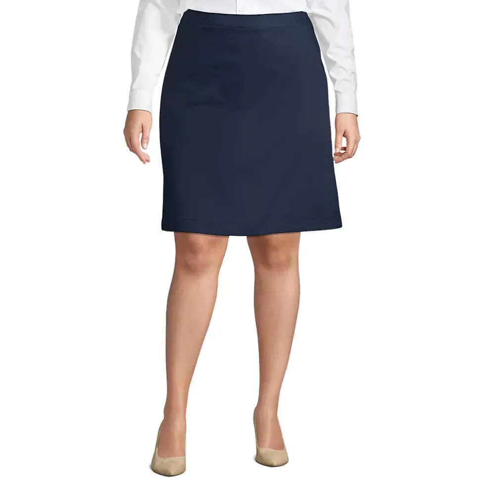Women's Blend Chino Skort Top of Knee