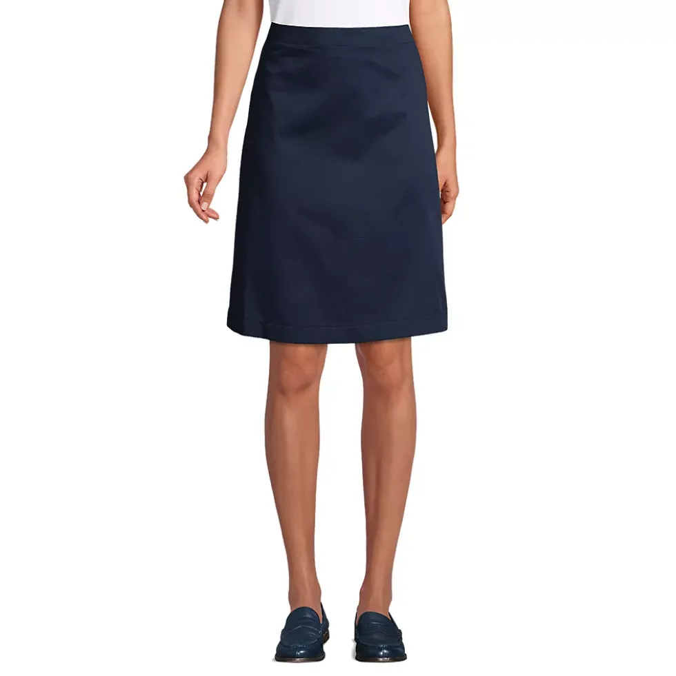 Women's Blend Chino Skort Top of Knee
