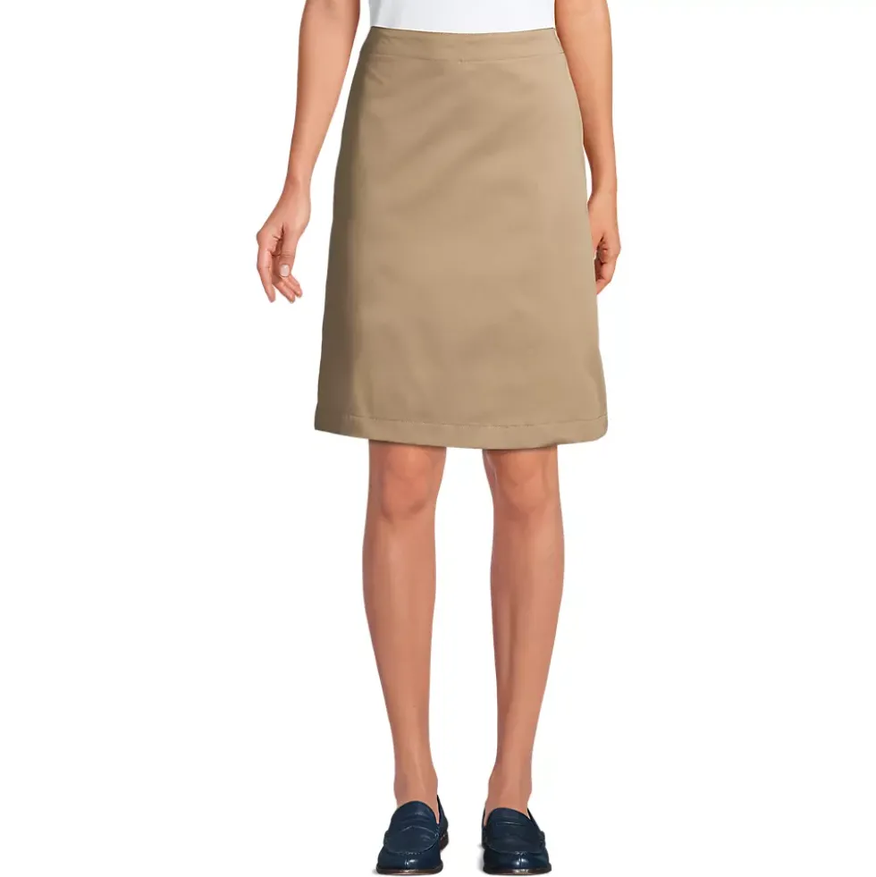 Women's Blend Chino Skort Top of Knee