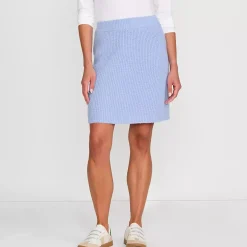 Women's Boucle Shaker Above the Knee Sweater Skirt