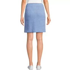 Women's Boucle Shaker Above the Knee Sweater Skirt