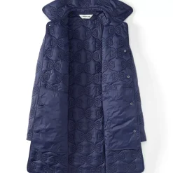 Women's Bow Quilted Insulated Coat