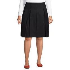 Women's Box Pleat Skirt Top of Knee