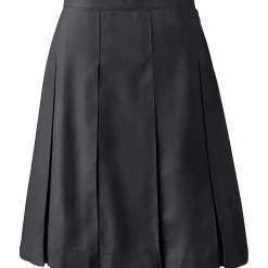 Women's Box Pleat Skirt Top of Knee