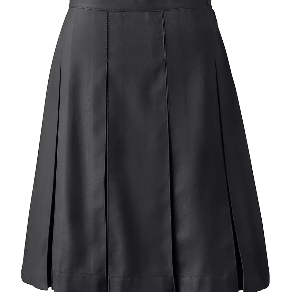 Women's Box Pleat Skirt Top of Knee