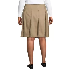 Women's Box Pleat Skirt Top of Knee