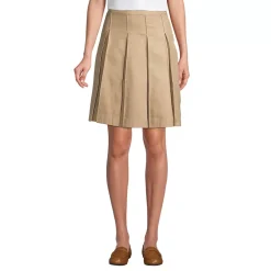 Women's Box Pleat Skirt Top of Knee