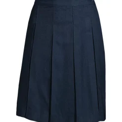 Women's Box Pleat Skirt Top of Knee