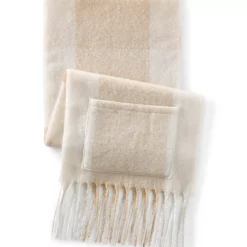 Women's Brushed Blanket Fringe Scarf