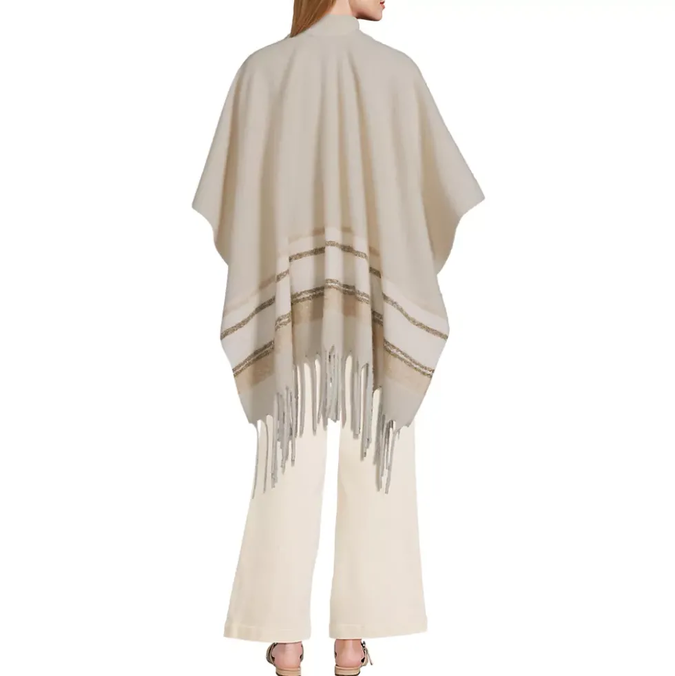 Women's Brushed Boucle Ruana