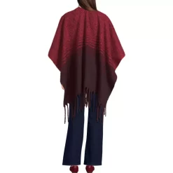 Women's Brushed Boucle Ruana