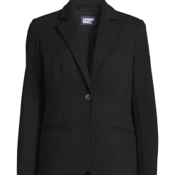 Women's Brushed Ponte Traditional Blazer