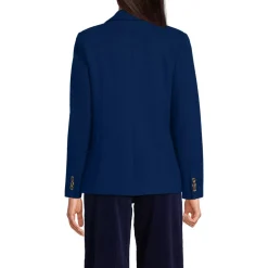 Women's Brushed Ponte Traditional Blazer