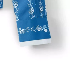 Women's Carefree Cotton Shirt with Removable Bow