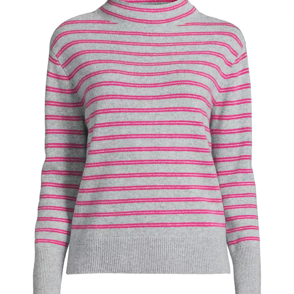 Women's Cashmere Funnel Neck Sweater