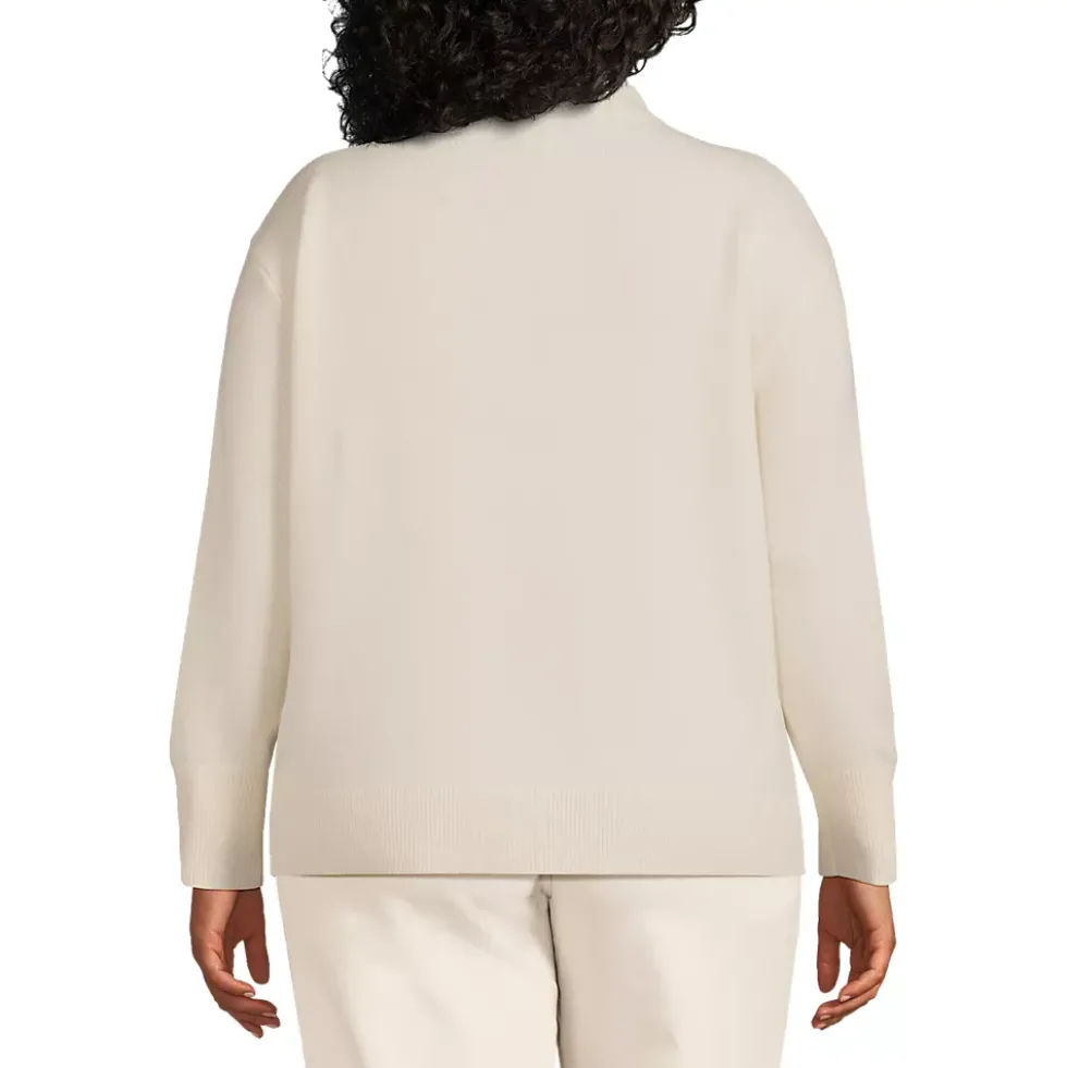 Women's Cashmere Funnel Neck Sweater