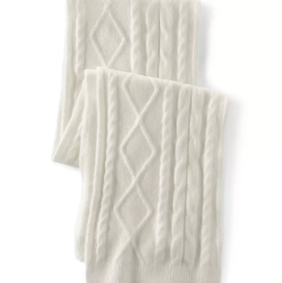 Women's CashTouch Cable Knit Scarf