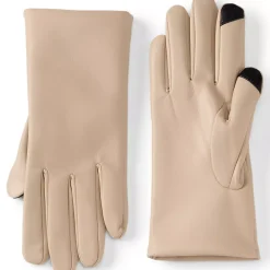 Women's Cashtouch Lined Faux Leather Glove