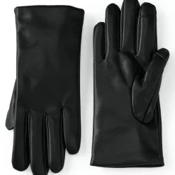 Women's Cashtouch Lined Faux Leather Glove
