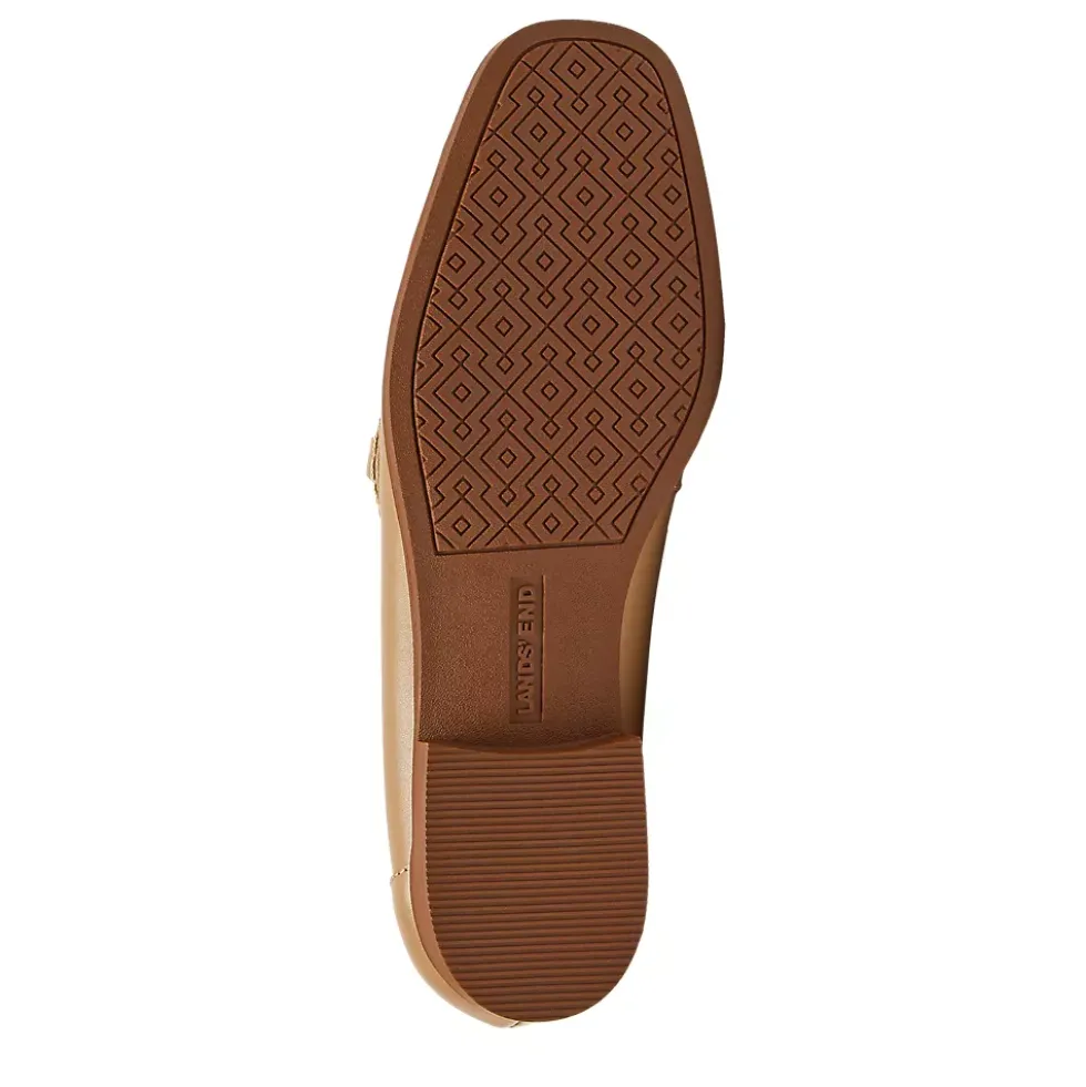 Women's Chain Leather Loafers