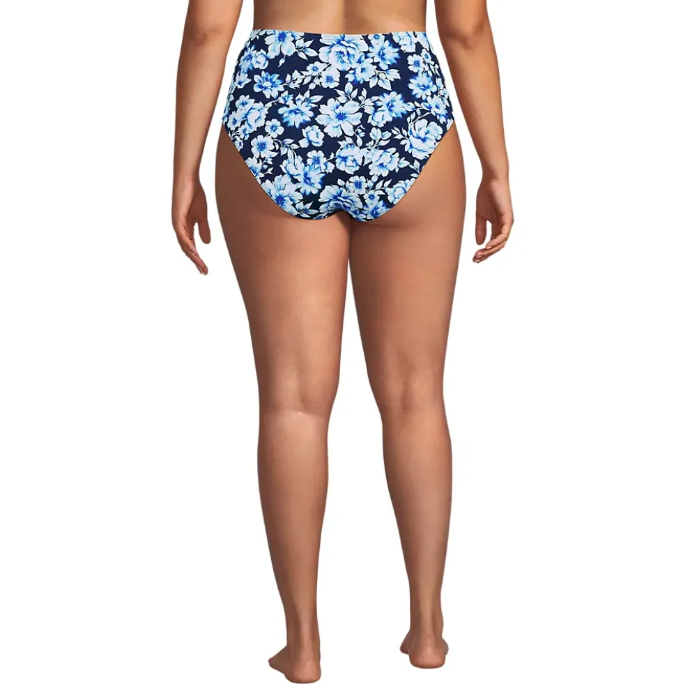 Women's Cheeky High Waisted Bikini Bottoms