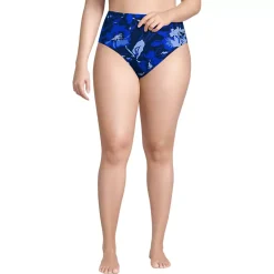 Women's Cheeky High Waisted Bikini Bottoms