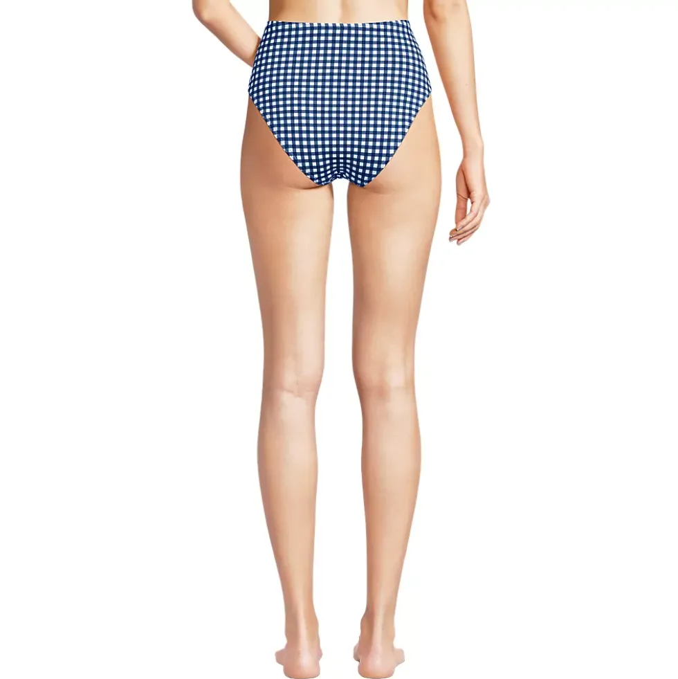 Women's Cheeky High Waisted Bikini Bottoms