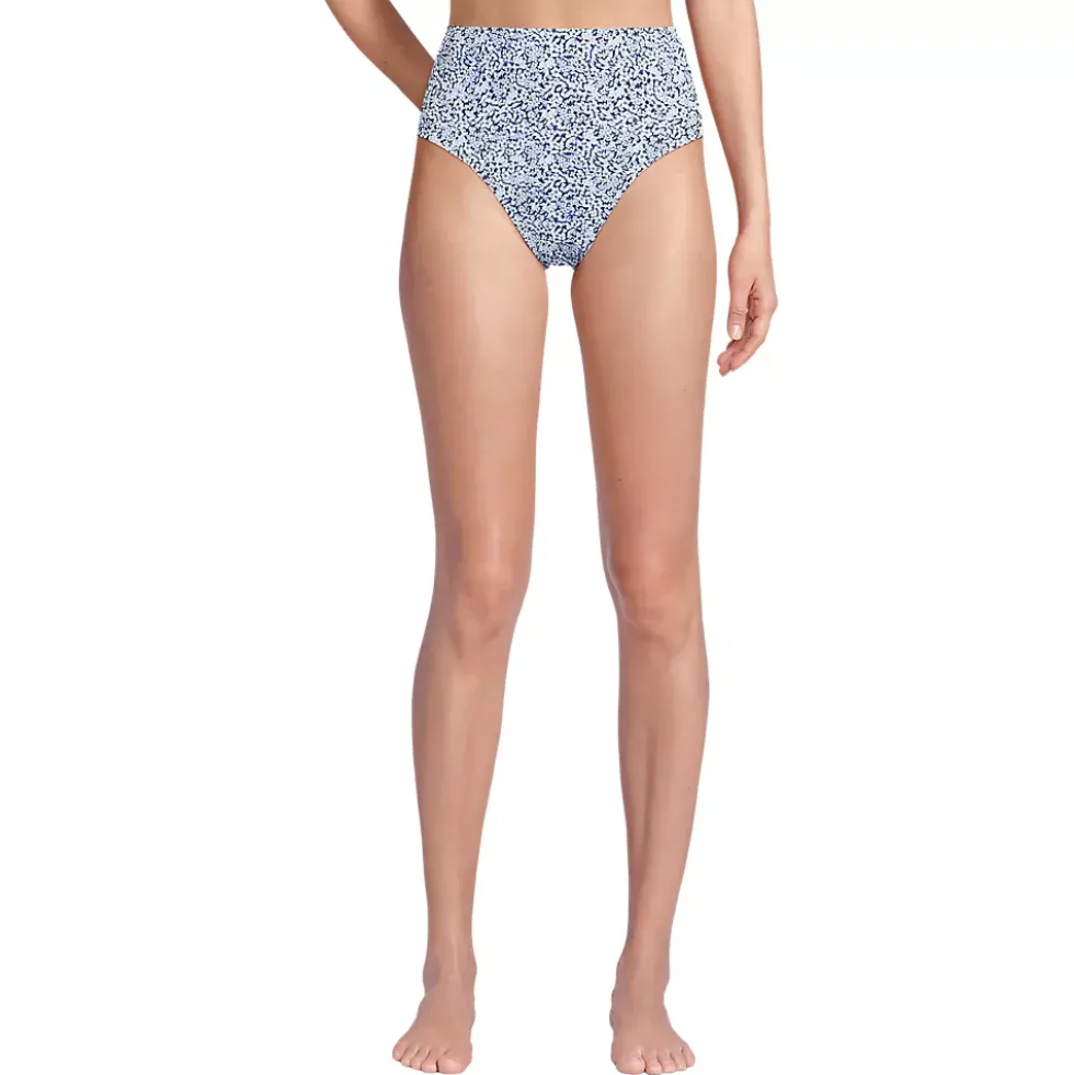 Women's Cheeky High Waisted Bikini Bottoms