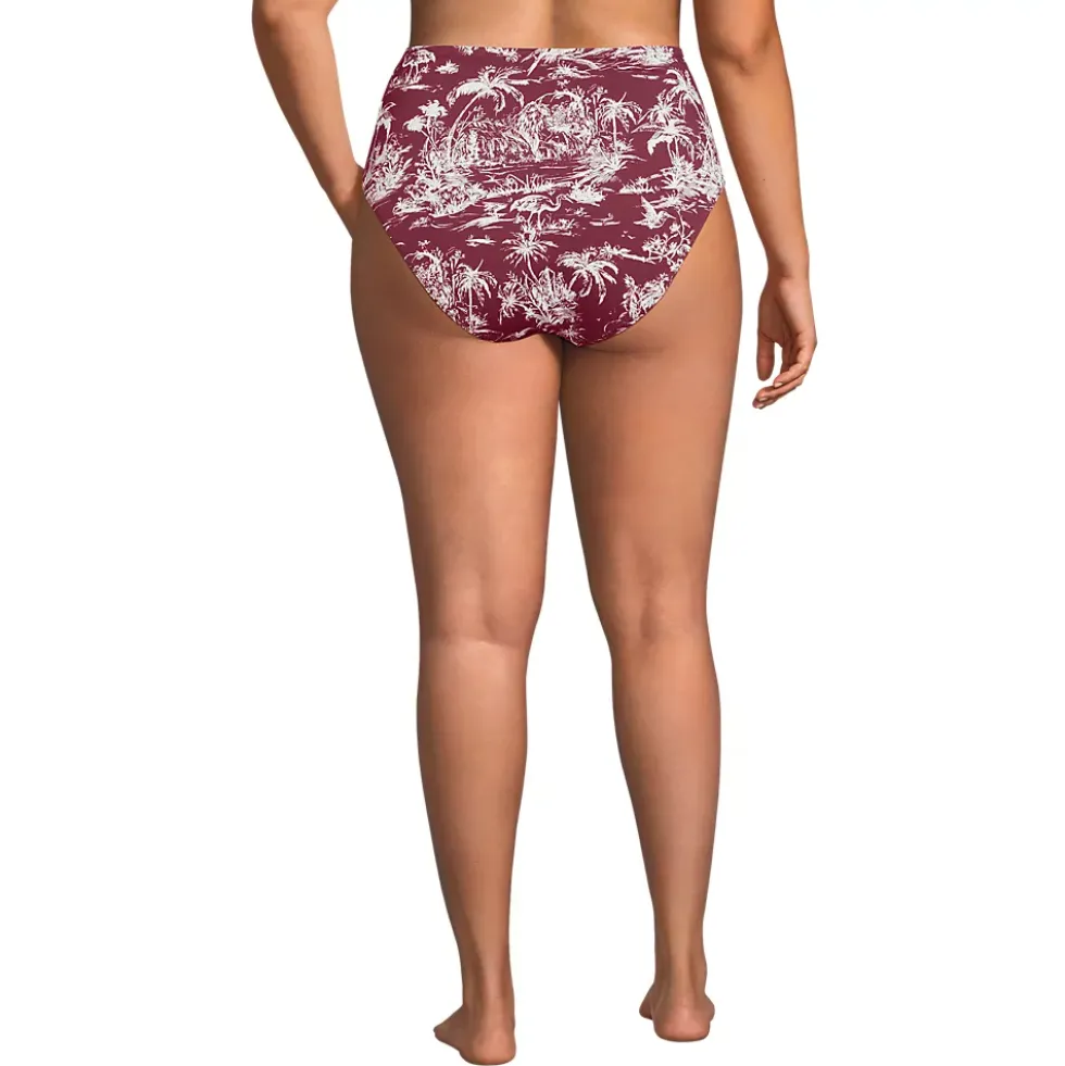 Women's Cheeky High Waisted Bikini Bottoms