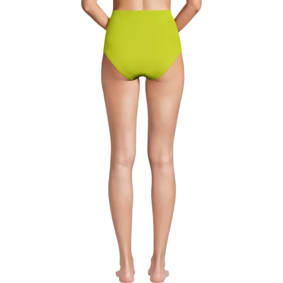 Women's Cheeky High Waisted Bikini Bottoms