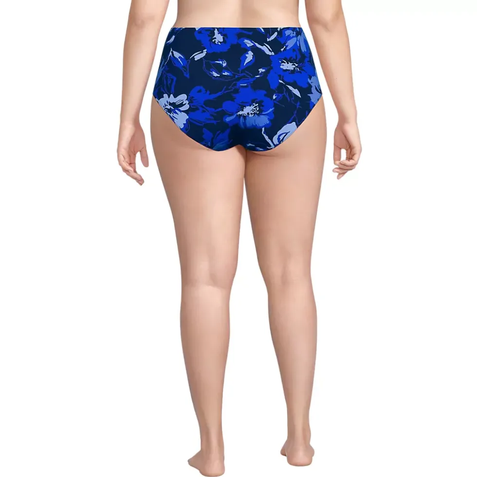Women's Cheeky High Waisted Bikini Bottoms