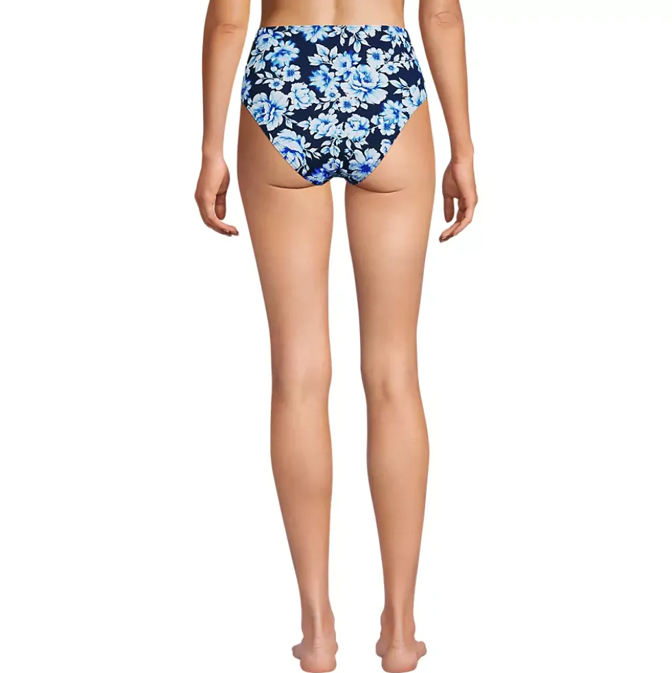 Women's Cheeky High Waisted Bikini Bottoms