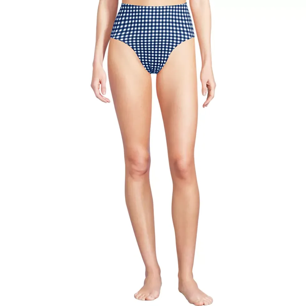Women's Cheeky High Waisted Bikini Bottoms