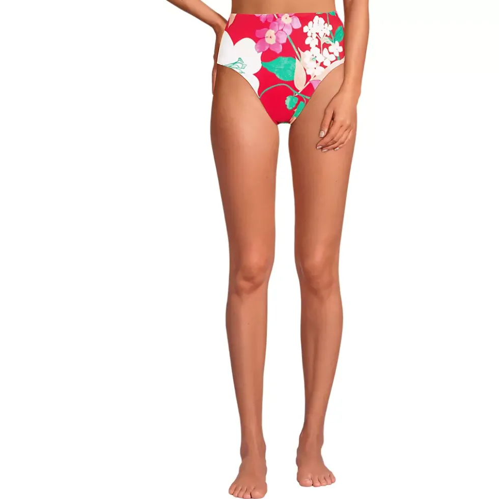 Women's Cheeky High Waisted Bikini Bottoms