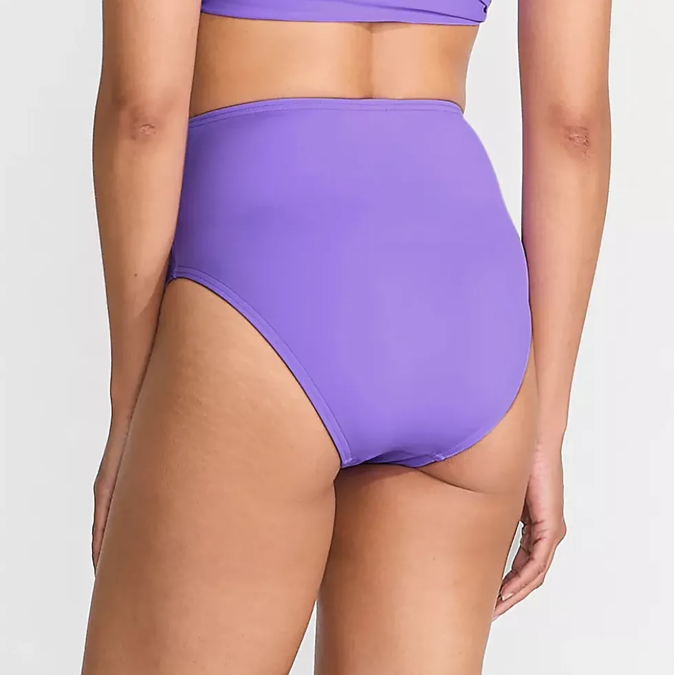 Women's Cheeky High Waisted Bikini Bottoms