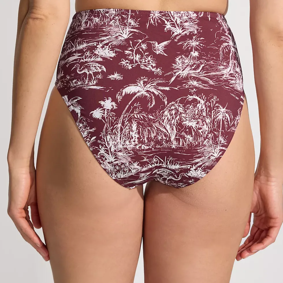 Women's Cheeky High Waisted Bikini Bottoms