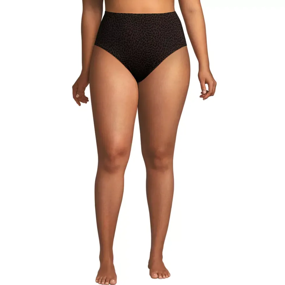 Women's Cheeky High Waisted Bikini Bottoms