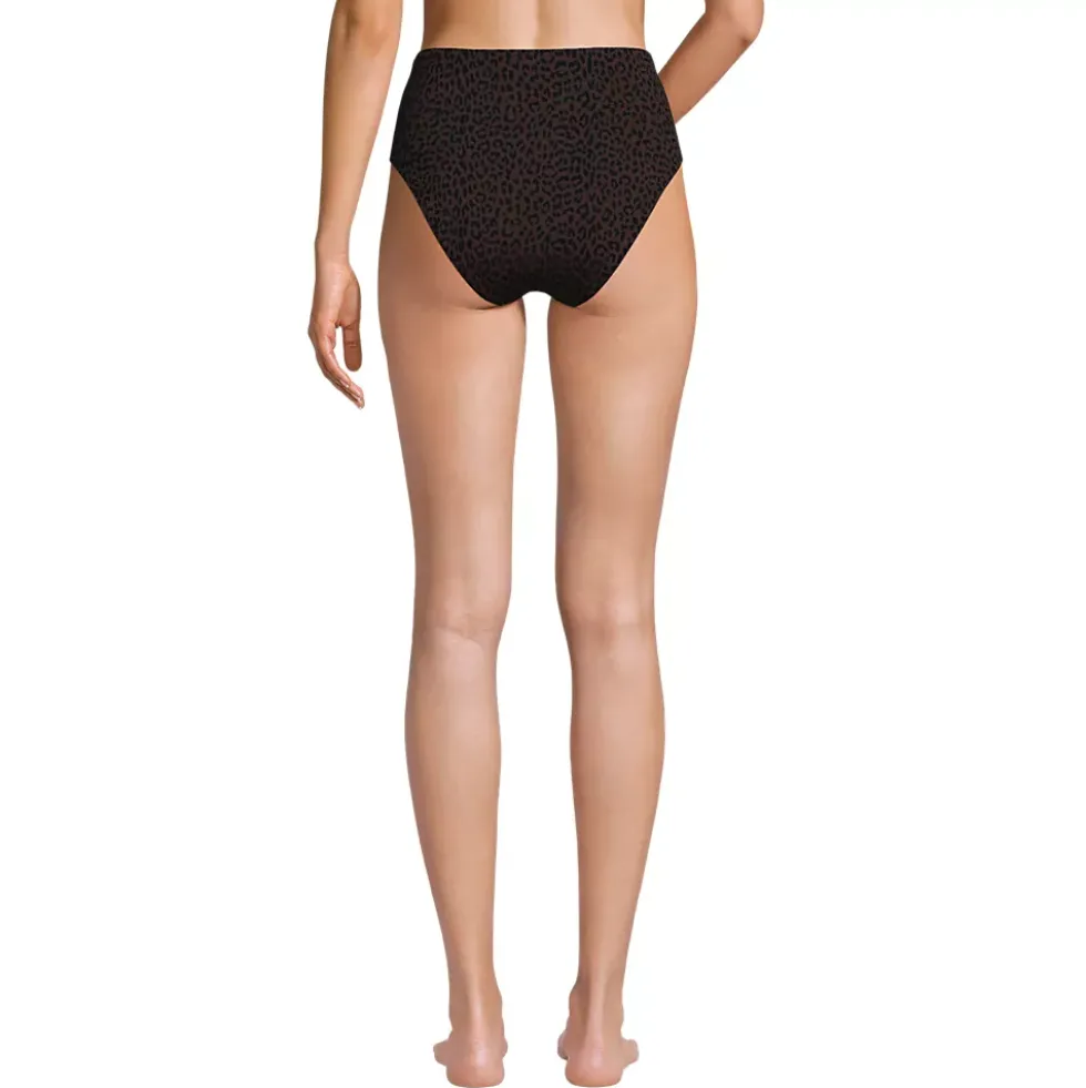 Women's Cheeky High Waisted Bikini Bottoms