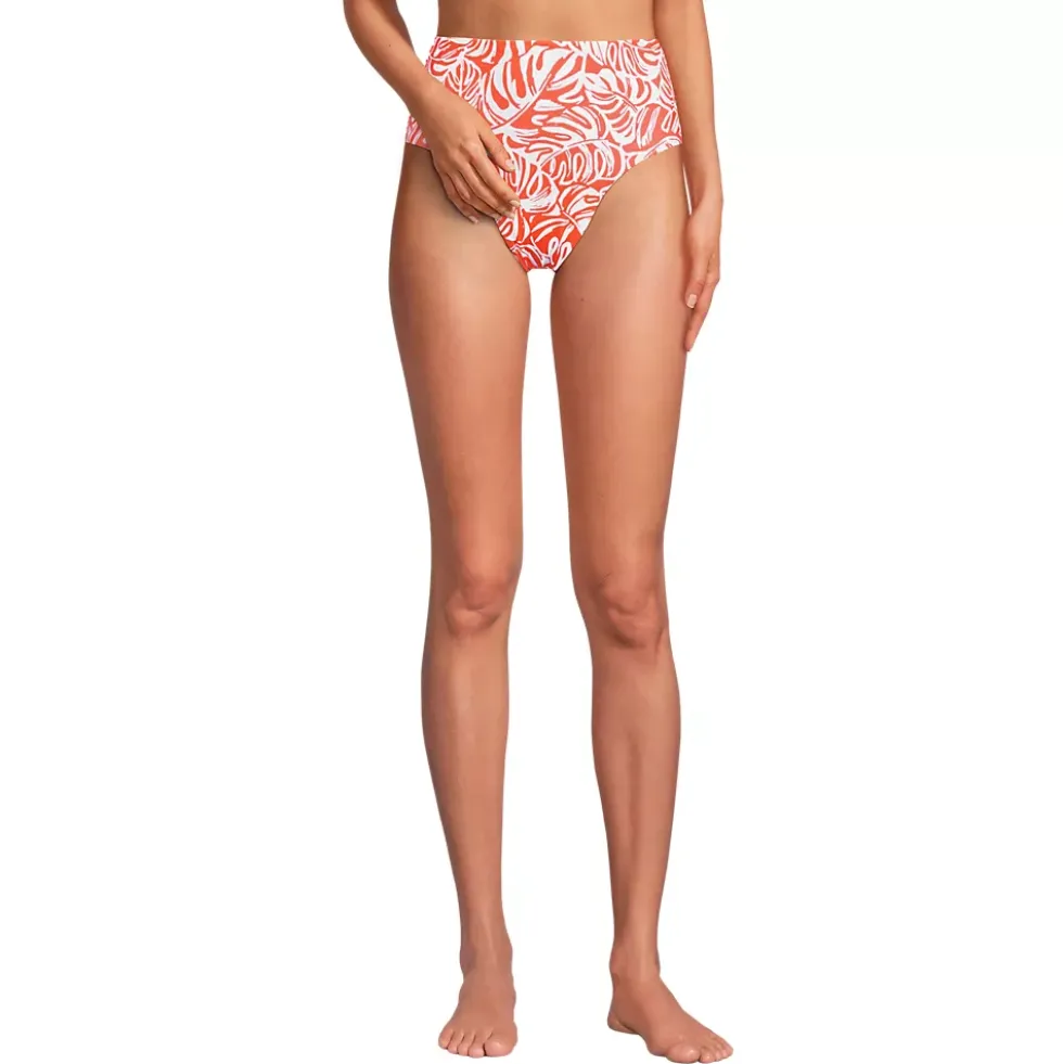 Women's Cheeky High Waisted Bikini Bottoms
