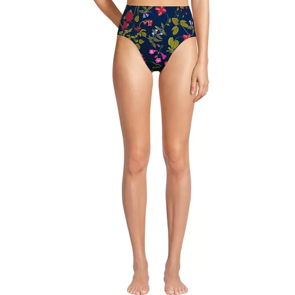 Women's Cheeky High Waisted Bikini Bottoms